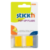 Stick'n index standaard geel 45 x 25 mm (50 tabs)