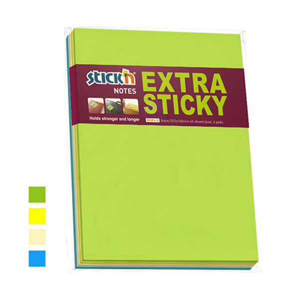 Stick'n meeting notes 203 x 152 mm (4 pack) 21849 201714 - 1