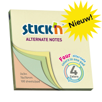 Stick'n memoblok pastel 76 x 76 mm (100 vel) 21821 201840