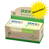 Stick'n memoblokken recycled 76 x 76 mm 4x assorti pastel (12 stuks)