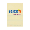 Stick'n notes gelijnd pastel geel 102 x 152 mm