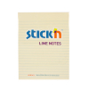 Stick'n notes gelijnd pastel geel 203 x 152 mm