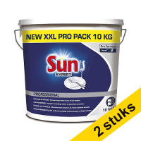 Aanbieding: 2x Sun Professional Expert Vaatwaspoeder (10 kg)