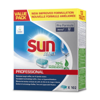 Sun Pro Formula All-in-1 vaatwastabletten (102 vaatwasbeurten)  SSU00118