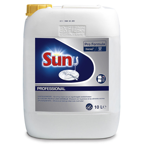 Sun Professional Pro Formula Vloeibaar Vaatwasmiddel 10 liter (100 wasbeurten) SSU00249 - 1
