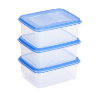 Sunware Club Cuisine transparante diepvriesdozen blauw 1,2 liter (3 stuks) 216784
