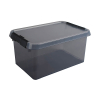 Sunware Comfort line grijs/zwart transparante opbergbox 6 liter 200471 - 1