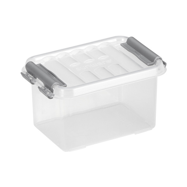 Sunware Q-line transparante opbergbox 0,4 liter 216525 - 1