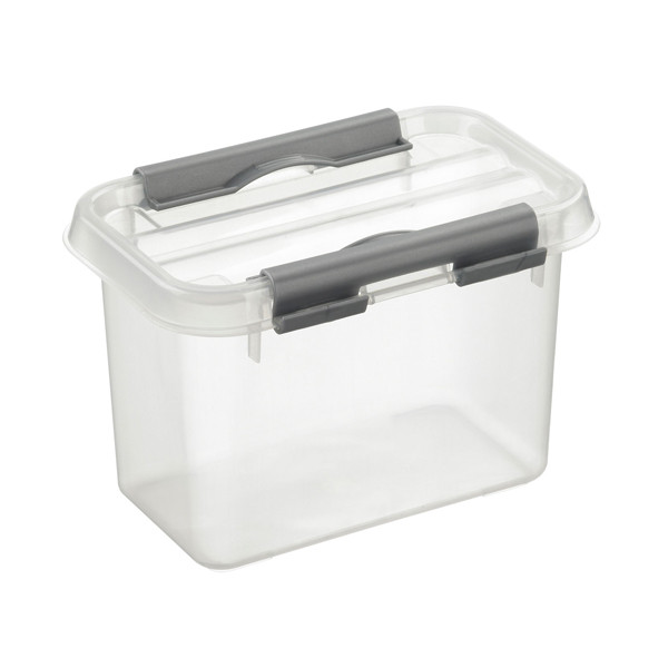 Sunware Q-line transparante opbergbox 0,8 liter 216526 - 1