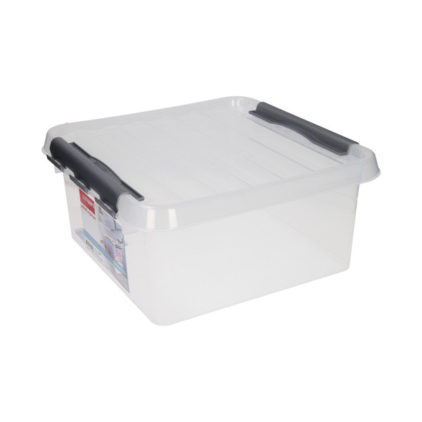 Sunware Q-line transparante opbergbox 18 liter 216540 - 1