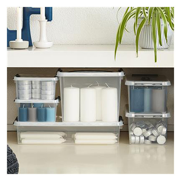 Sunware Q-line transparante opbergbox 22 liter 216532 - 4
