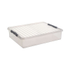 Sunware Q-line transparante opbergbox 60 liter