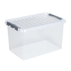 Sunware Q-line transparante opbergbox 62 liter