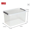 Sunware Q-line transparante opbergbox 62 liter 216538 - 2