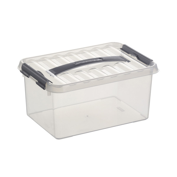 Sunware Q-line transparante opbergbox 6 liter 216529 - 1