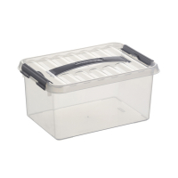Sunware Q-line transparante opbergbox 6 liter 216529