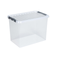 Sunware Q-line transparante opbergbox 72 liter 216539