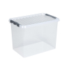 Sunware Q-line transparante opbergbox 72 liter