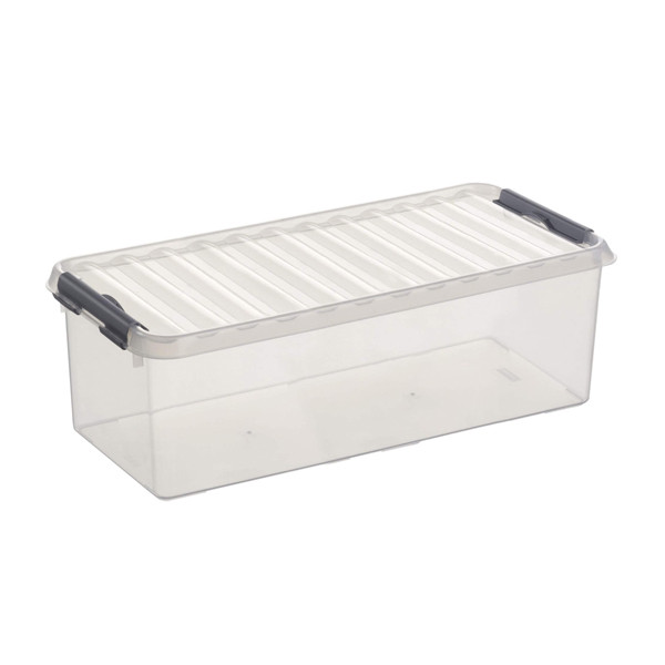 Sunware Q-line transparante opbergbox 9,5 liter 216534 - 1