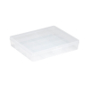 Sunware Q-line transparante opbergbox divider 16 vakken