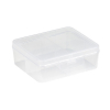 Sunware Q-line transparante opbergbox divider 4 vakken