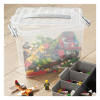 Sunware Q-line transparante opbergbox met inzet 9 liter 216762 - 4