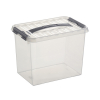 Sunware Q-line transparante opbergdoos 9 liter 78400609 216530