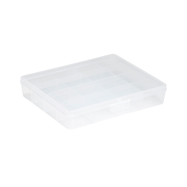 Sunware Q-line transparante opbergdoos divider 16 vakken 83700409 216523 - 1