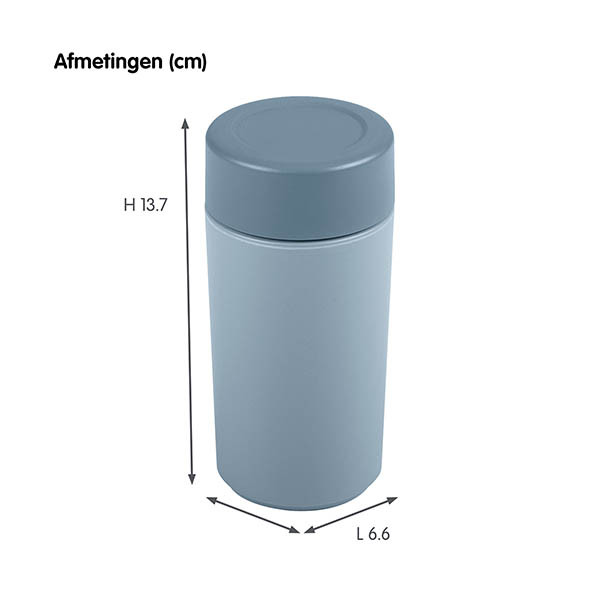 Sunware Sigma Home Food to go drinkbeker blauw 330 ml 216807 - 2