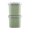 Sunware Sigma Home Food to go lunchbakje groen (set van 2 stuks) 216800 - 1
