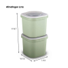Sunware Sigma Home Food to go lunchbakje groen (set van 2 stuks) 216800 - 2