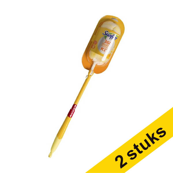 Swiffer Aanbieding: 2x Swiffer Duster Kit - Stofmagneet 360 ° + 1 doekje  SSW00558 - 1