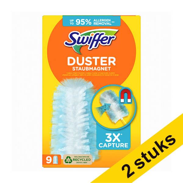 Aanbieding: 2x Swiffer Duster navullingen (9 doekjes) SSW00612 - 1