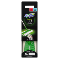 Swiffer Sweeper 3D Clean starterskit (1 Vloerreiniger + 4 Droge Doekjes + 2 Vochtige Doekjes)  SSW00592