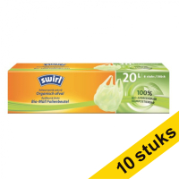 Aanbieding: 10x Swirl organisch afval vuilniszakken 20 liter (6 stuks)