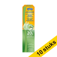 Aanbieding: 10x Swirl vuilniszakken met handvatten organisch afval 20 liter (6 stuks)