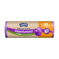 Swirl vuilniszakken met trekband geparfumeerd vanille & lavendel 35 liter (9 stuks) SSW00100