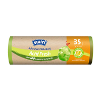 Swirl vuilniszakken met trekband scheurvast & lekvrij Actif Fresh 35 liter (9 stuks) SSW00084