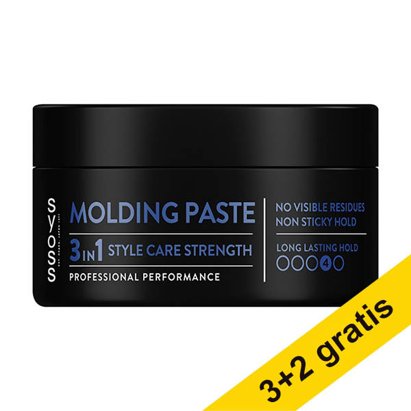 Aanbieding: 5x Syoss Molding Paste haarwax (100 ml) SSY00349 - 1