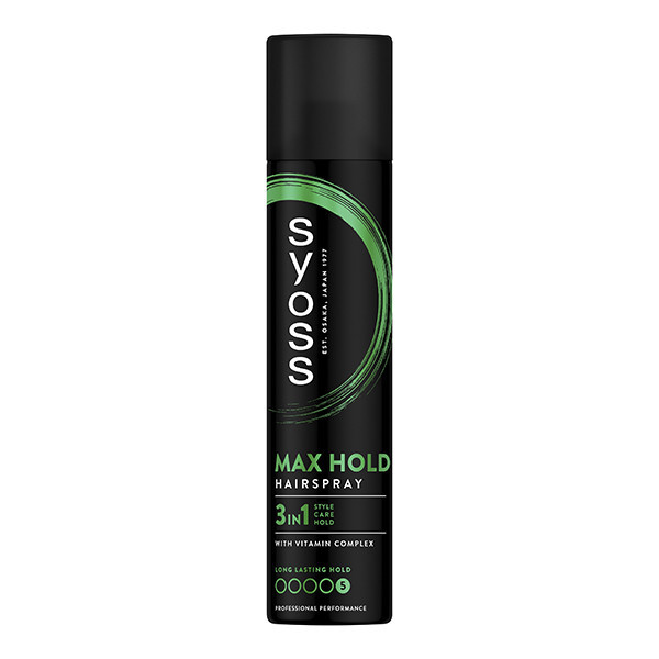 Syoss Max Hold haarspray (300 ml) SSY00270 - 1