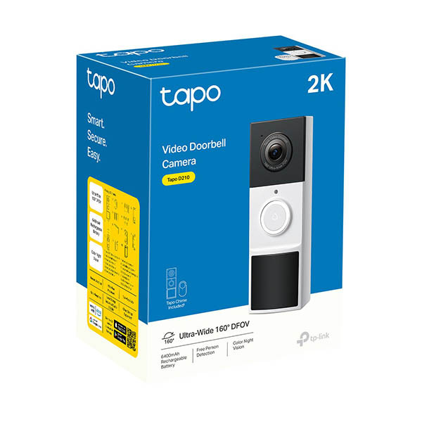 TP-Link Tapo D210 slimme deurbel 828666 - 2