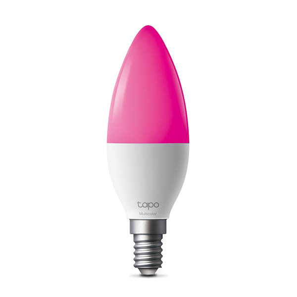 TP-Link Tapo L430C E14 smart lamp kaars B38 wit en RGB instelbaar 1 stuk 828920 - 1
