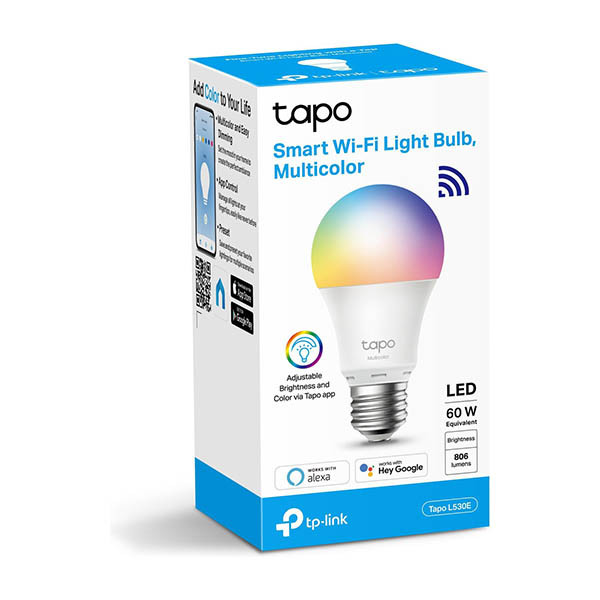 TP-Link Tapo L530E E27 smart lamp kogel wit en RGB instelbaar 1 stuk 828930 - 2