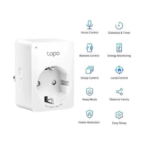 TP-Link Tapo P110 smart stekker (2-pack) 828696 - 2