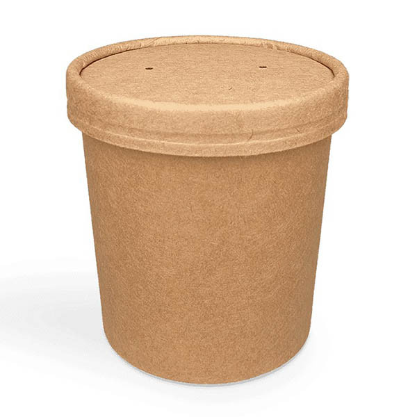 TakeAware Kraft soepbeker 240 ml (500 stuks) 298017 - 1