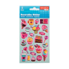Tanex Puffy & Decoratie stickers IJs en Cupcakes (1 vel)