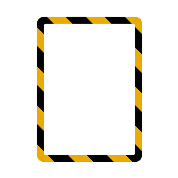 Tarifold Magneto Safety informatiekader A4 zelfklevend geel/zwart (2 stuks) T3L194974 405072 - 1