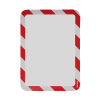 Tarifold Magneto Safety informatiekader A4 zelfklevend rood/wit (2 stuks)