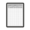 Tarifold informatiekader A4 magnetisch zwart (2 stuks) 261025 - 1