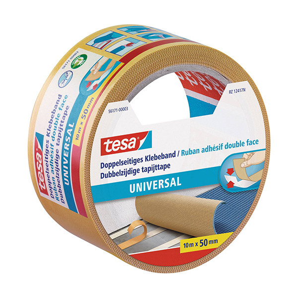 Tesa 56171 dubbelzijdig tape met schutlaag 50 mm x 10 m 202253 - 1